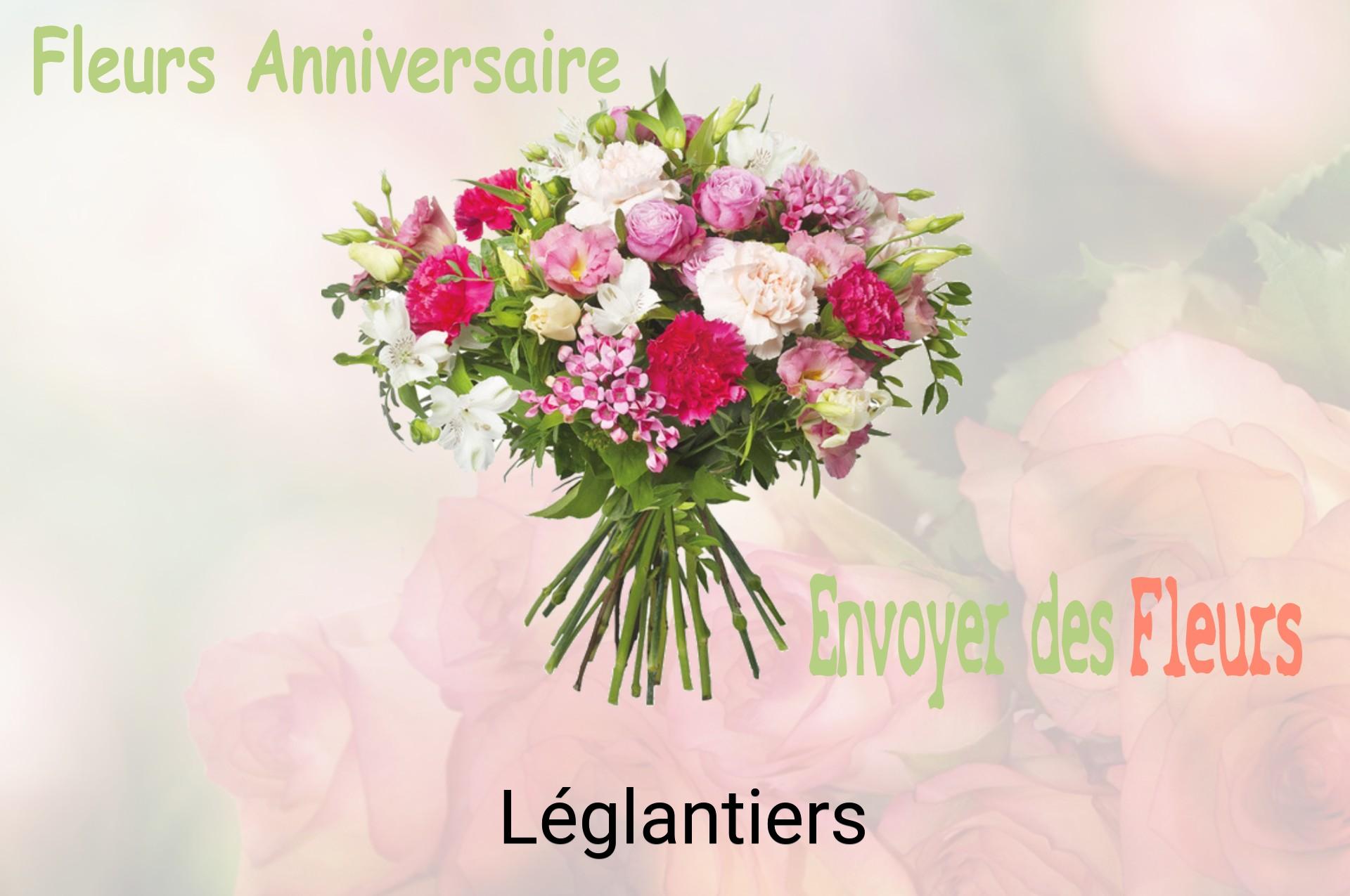 Bouquet de fleurs d’anniversaire livré à Léglantiers